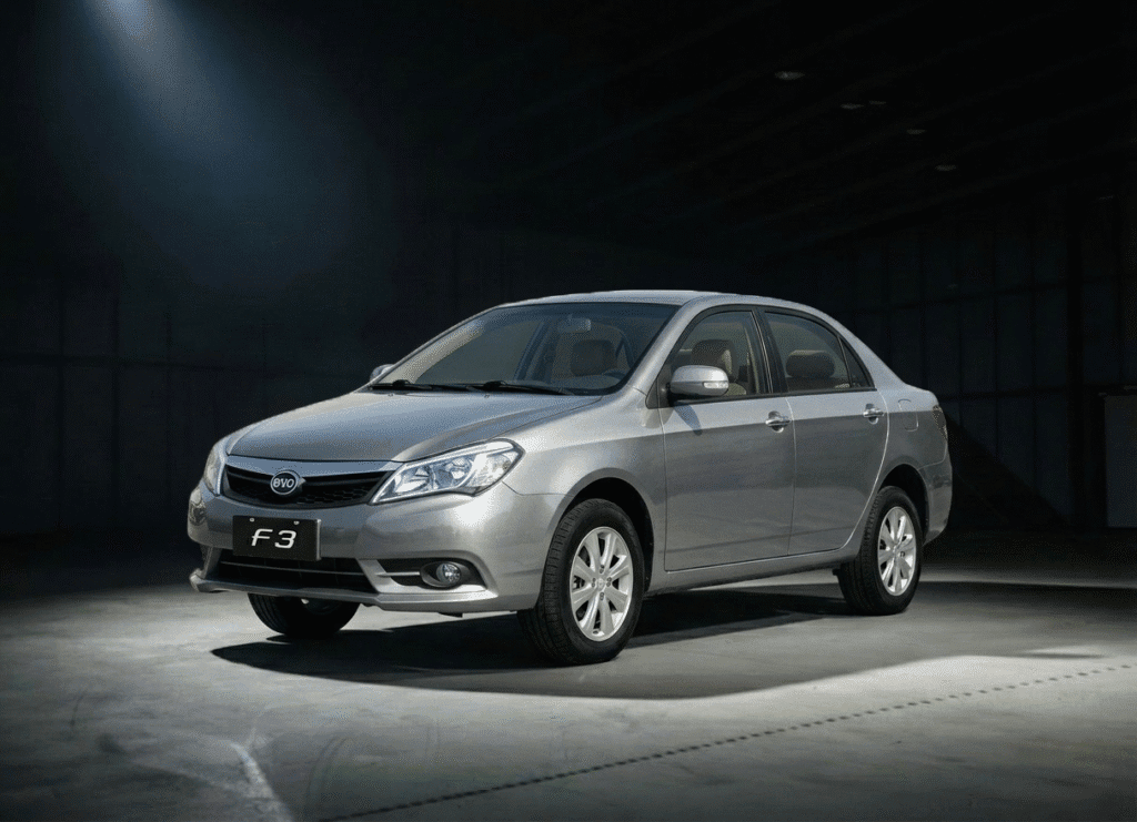 BYD F3 – Year Model: 2025 | Car Color: Silver