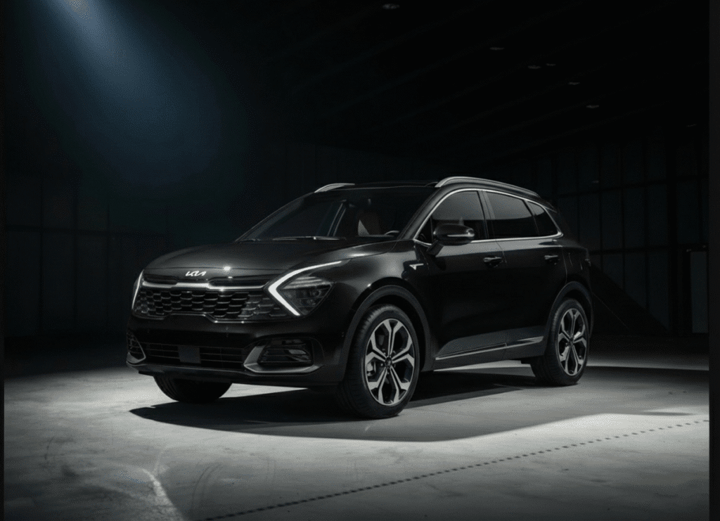 KIA SPORTAGE – Car Color: Black | Year Model: SPORTAGE 2023