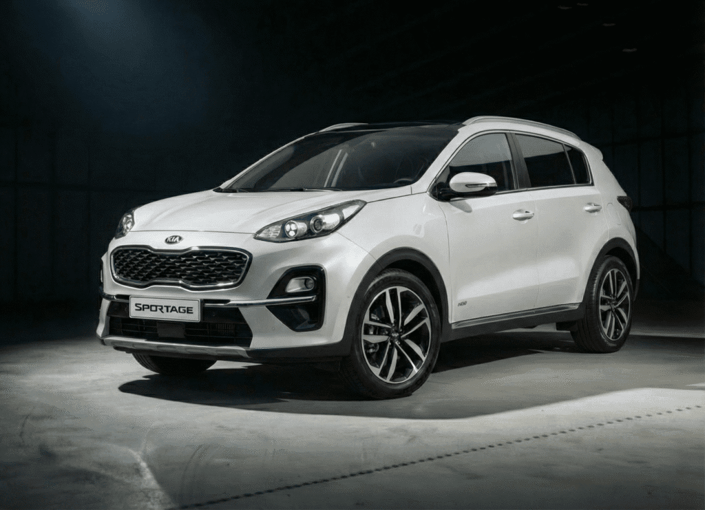 KIA SPORTAGE – Car Color: White | Year Model: SPORTAGE 2021