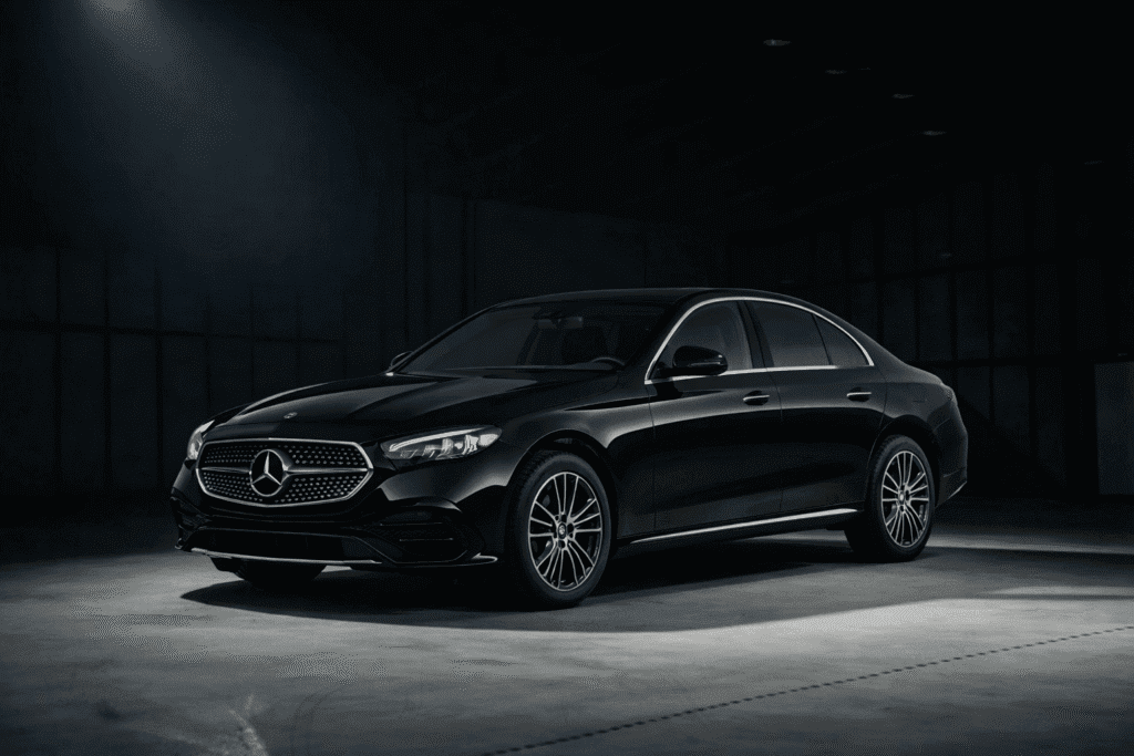 Mercedes E200 – Year Model: 2025 | Car Color: Black