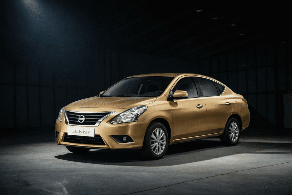 Nissan Sunny – Year Model: 2025 | Car Color: Bronze