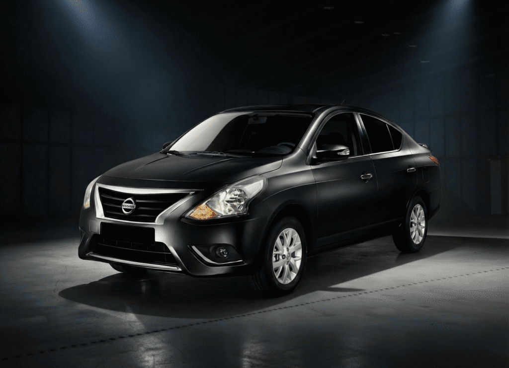Nissan Sunny – Year Model: Sunny 2022 | Car Color: Black Copy