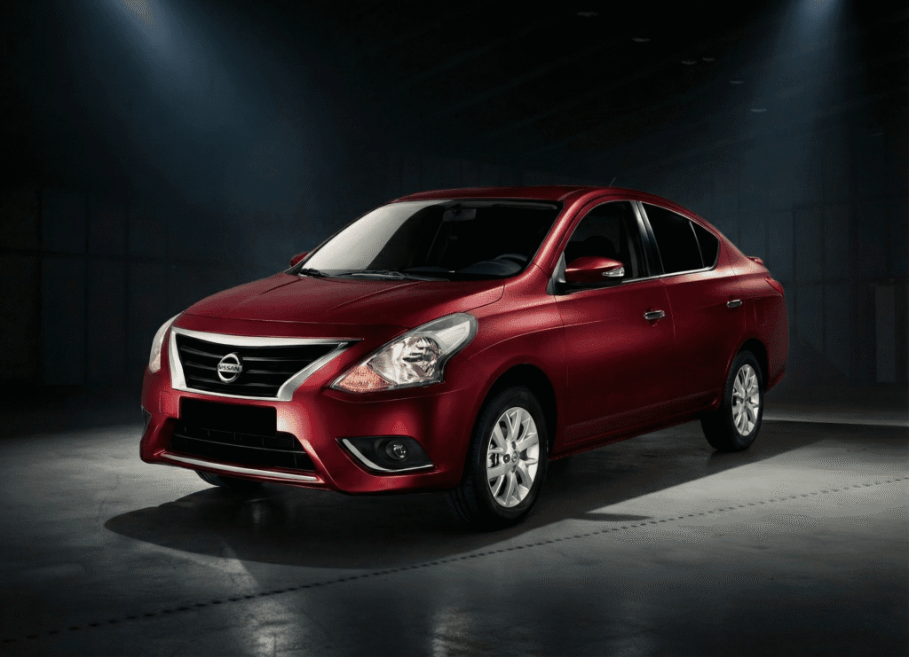 Nissan Sunny – Year Model: Sunny 2023 | Car Color: Red