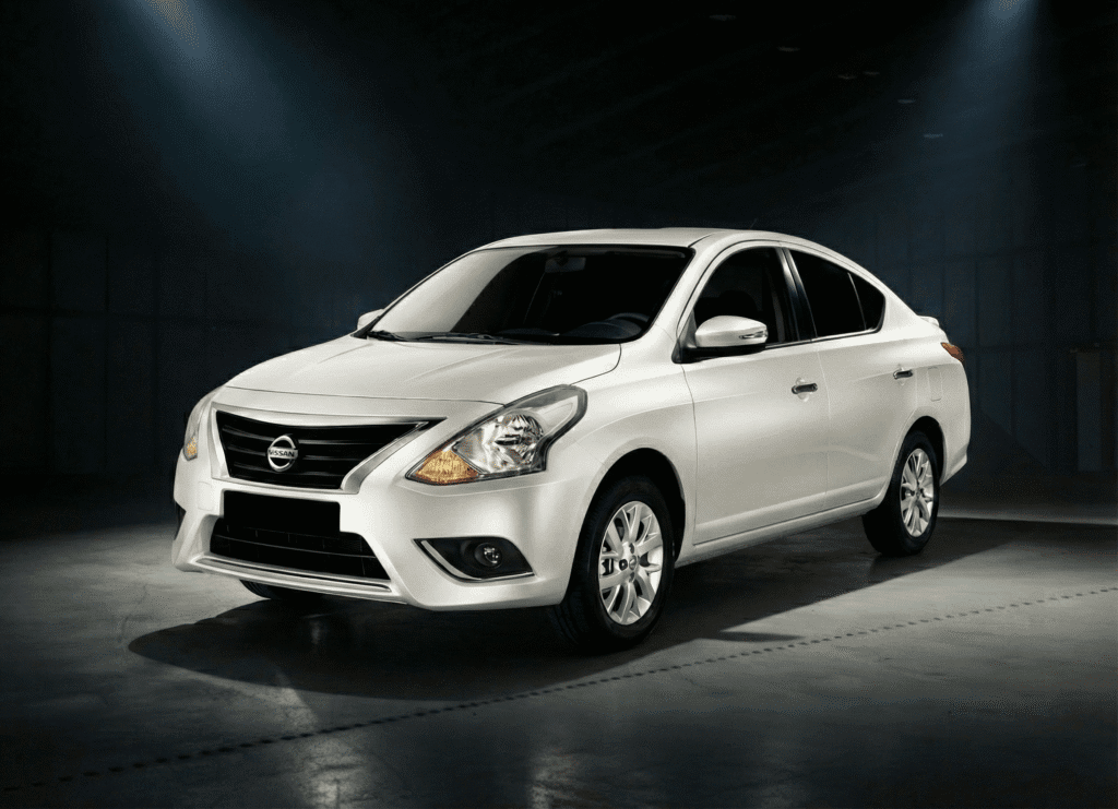 Nissan Sunny – Year Model: Sunny 2025 | Car Color: White