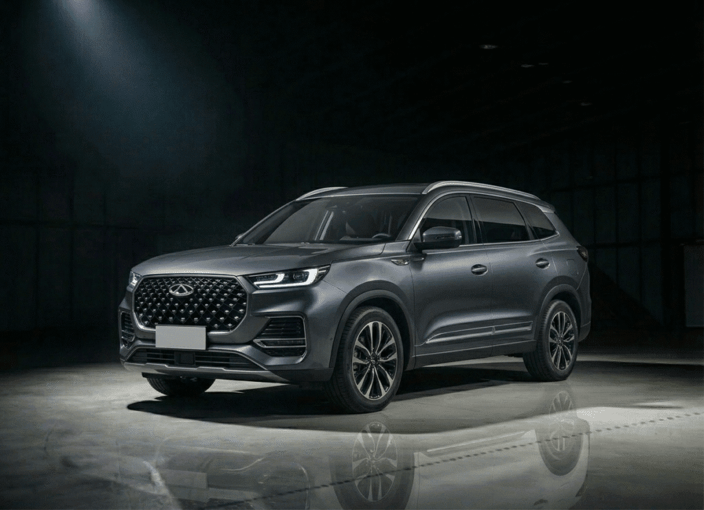 Tiggo 8 – Year Model: 2025 | Car Color: Dark Gray