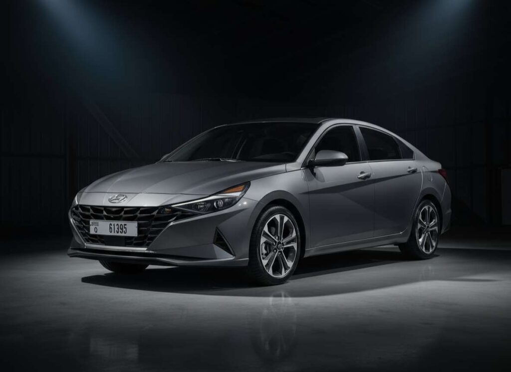 Hyundai Elantra CN7 – Year Model: CN7 2021 | Car Color: Grey